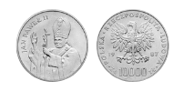 10 000 złotych Jan Paweł II